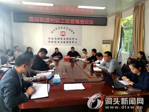 霓屿街道开展村级工程管理培训，助力工程管理服务提质增效